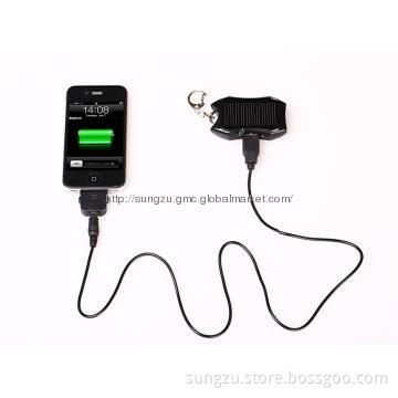 Mobile Power Station Solar Powered Bank And Keychain